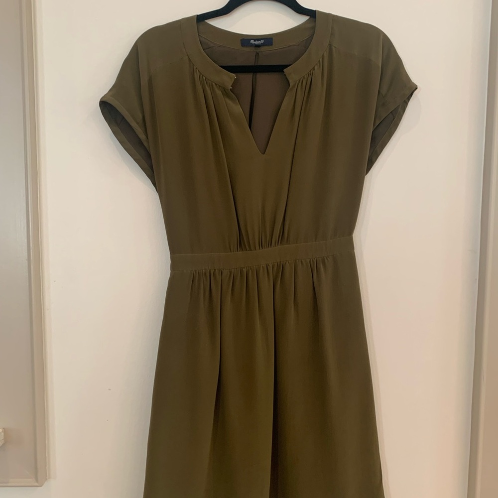 Madewell Olive Mini Dress